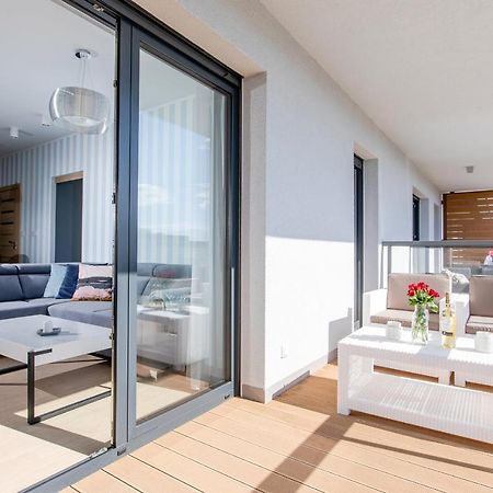 Apartament Blekitny Gardenia Dziwnow Z Widokiem Na Morze Epapartamenty Buitenkant foto