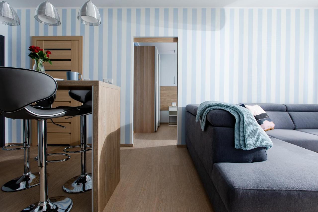Apartament Blekitny Gardenia Dziwnow Z Widokiem Na Morze Epapartamenty Buitenkant foto
