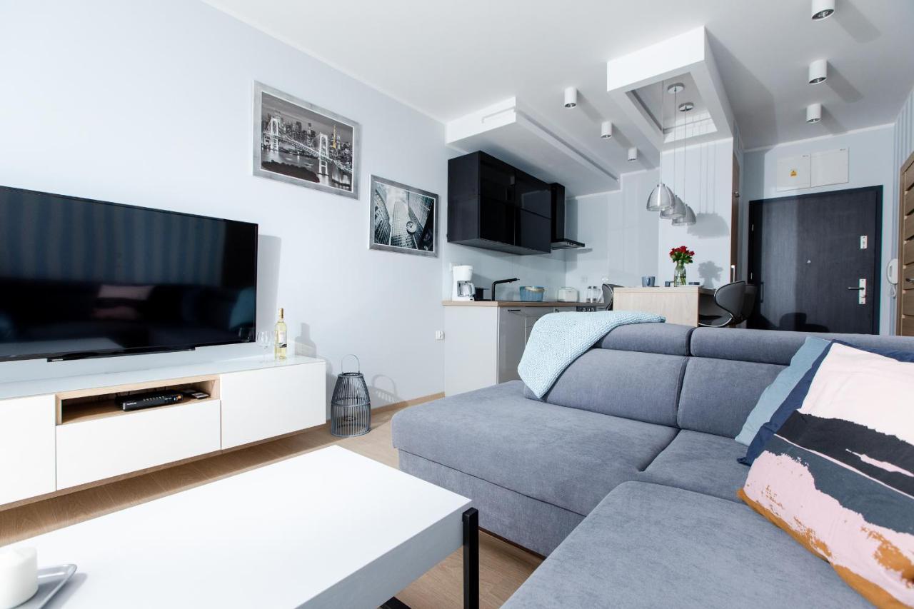 Apartament Blekitny Gardenia Dziwnow Z Widokiem Na Morze Epapartamenty Buitenkant foto