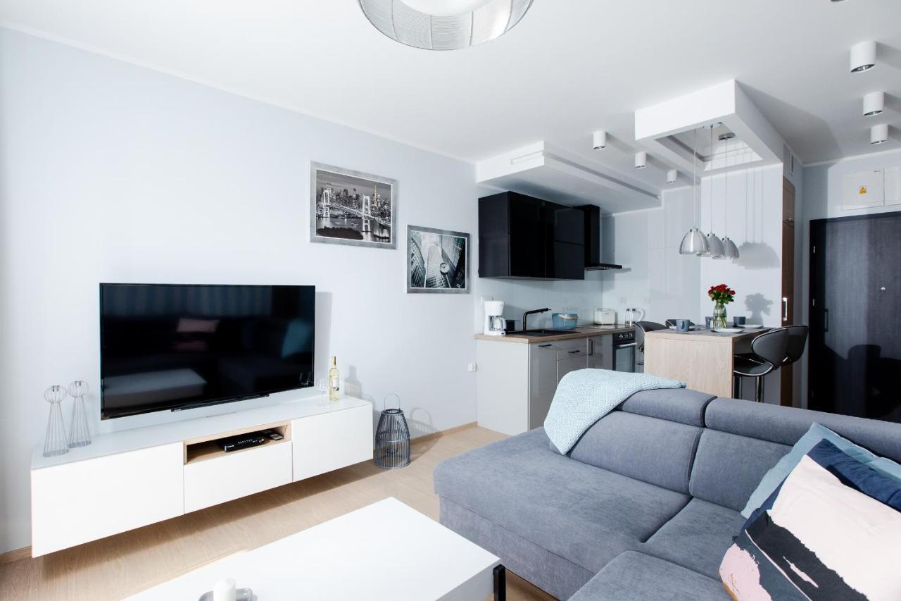 Apartament Blekitny Gardenia Dziwnow Z Widokiem Na Morze Epapartamenty Buitenkant foto